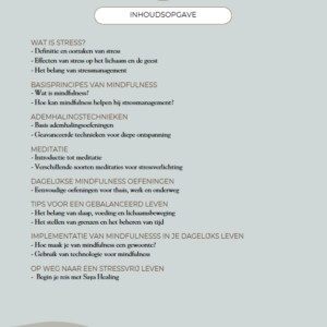 E-book stressmanagement & mindfulness pagina 2